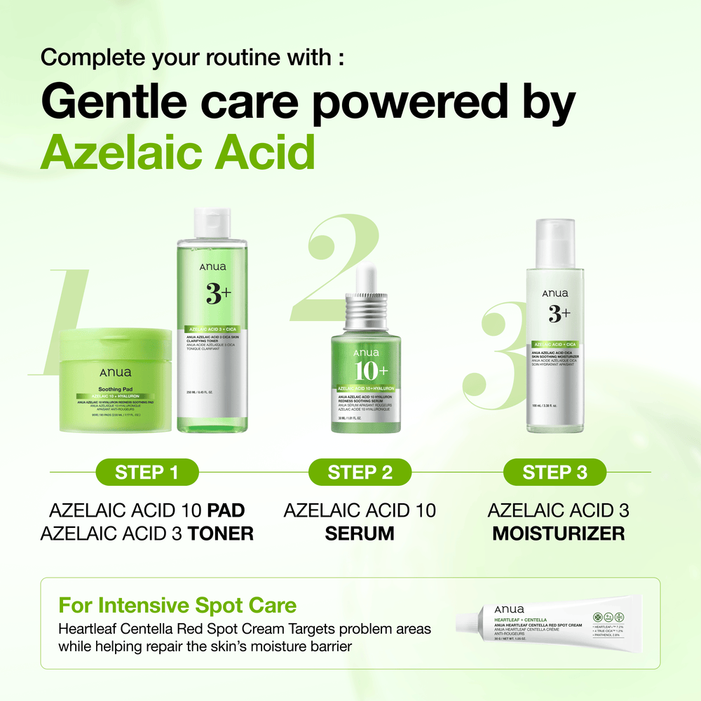 Anua -  Azelaic Acid 10 Hyaluron Redness Soothing Serum