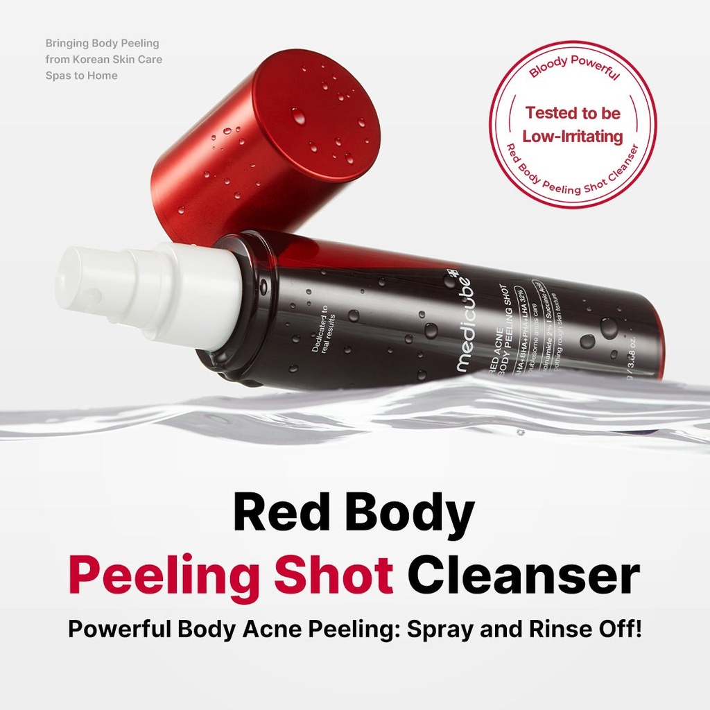 Medicube – Red Body Peeling Shot Cleanser 110g