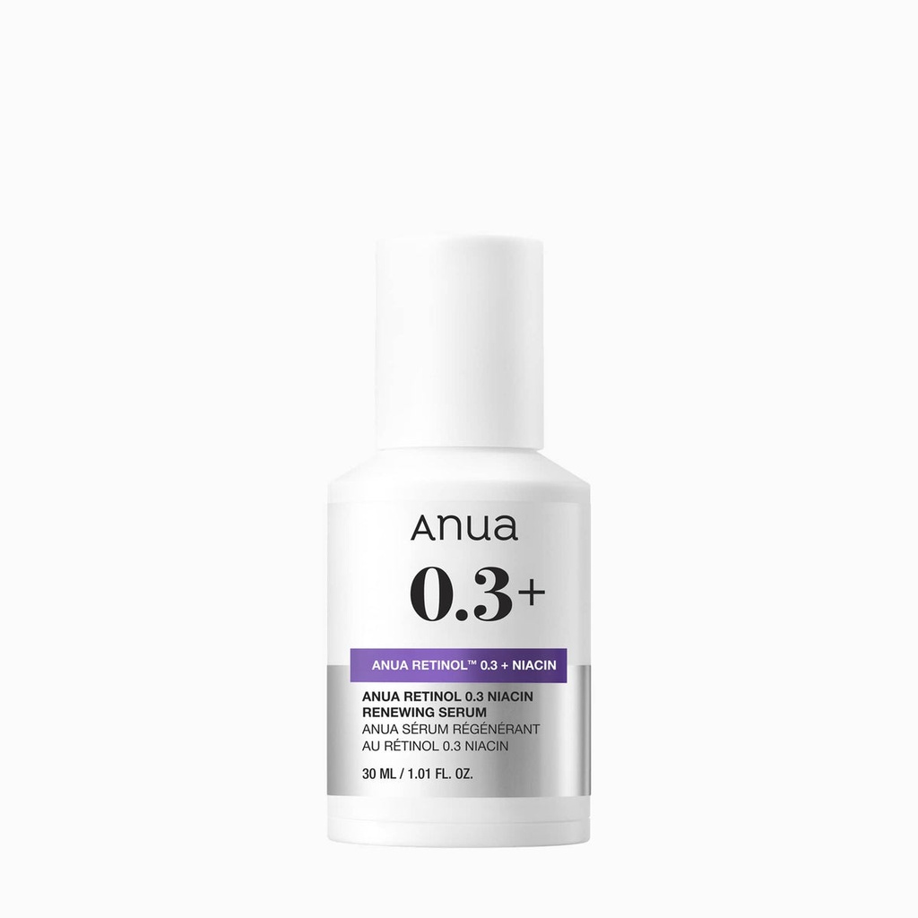 Anua – Retinol 0.3% + Niacin Renewing Serum 30ml