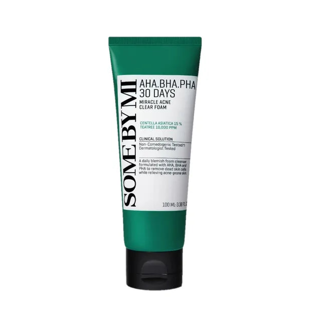 Some By Mi – AHA BHA PHA 30 Days Miracle Acne Clear Foam 100ml