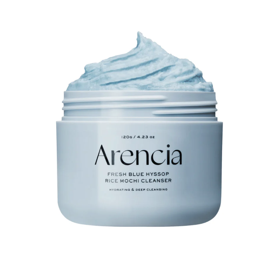 Arencia – Blue Hyssop Rice Mochi Cleanser 120g