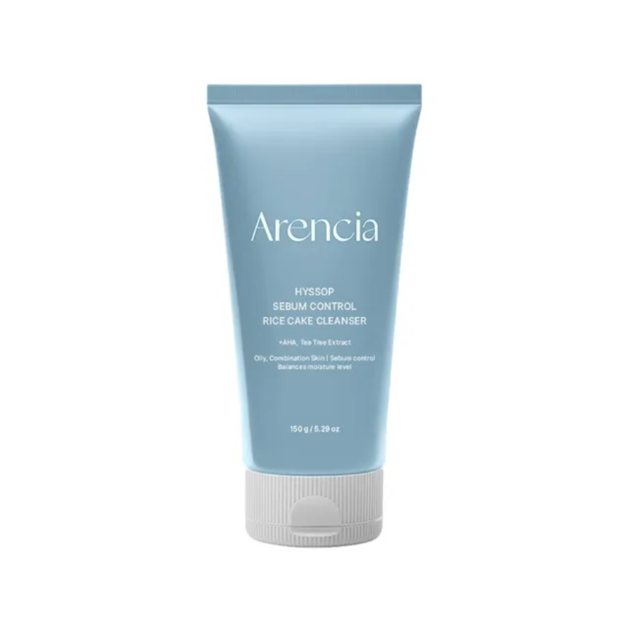 Arencia – Hyssop Sebum Control Rice Cake Cleanser 150g
