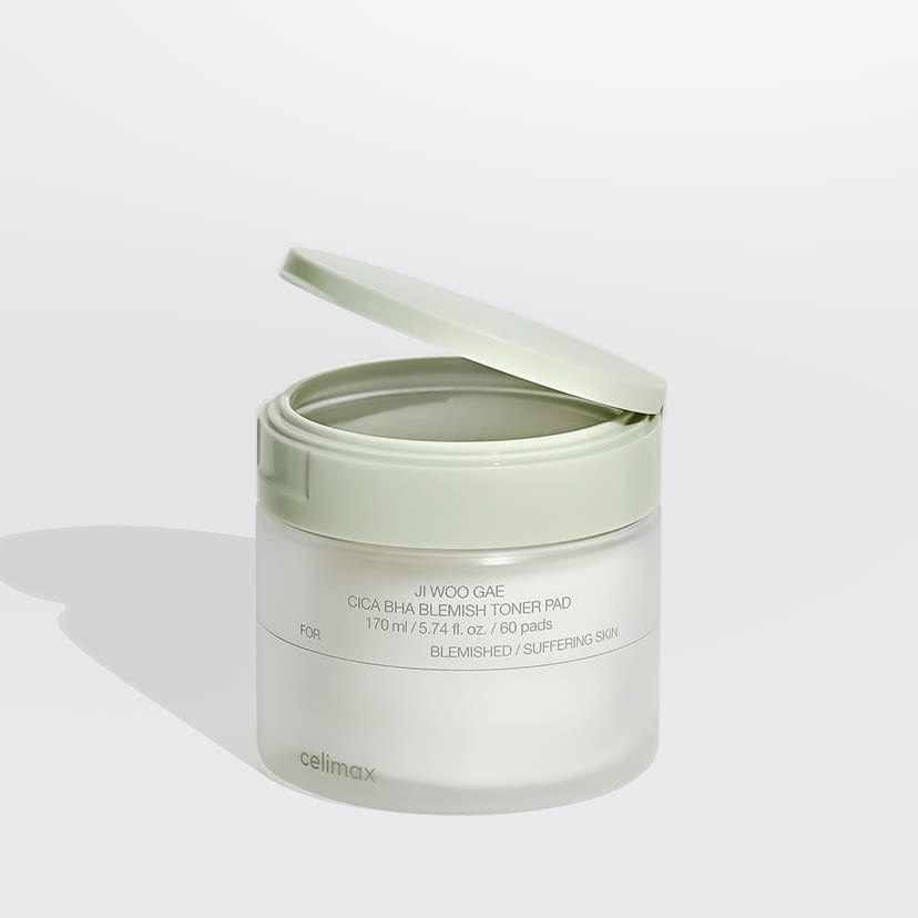 Celimax – Ji Woo Gae Cica BHA Blemish Toner Pad 60 Pads