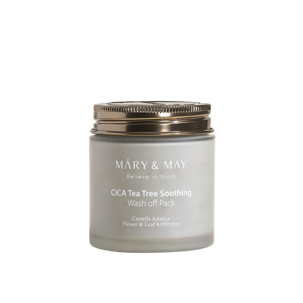 Mary & May – Cica Tea Tree Soothing Wash-Off Pack 125g