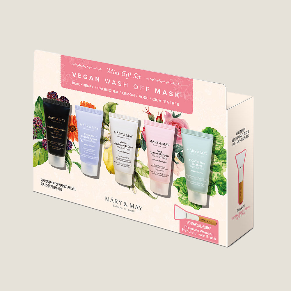 Mary & May – Vegan Wash-Off Mask Mini Gift 30g