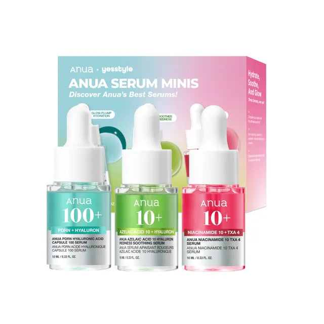 Anua – Serum Minis Set (10ml × 3)