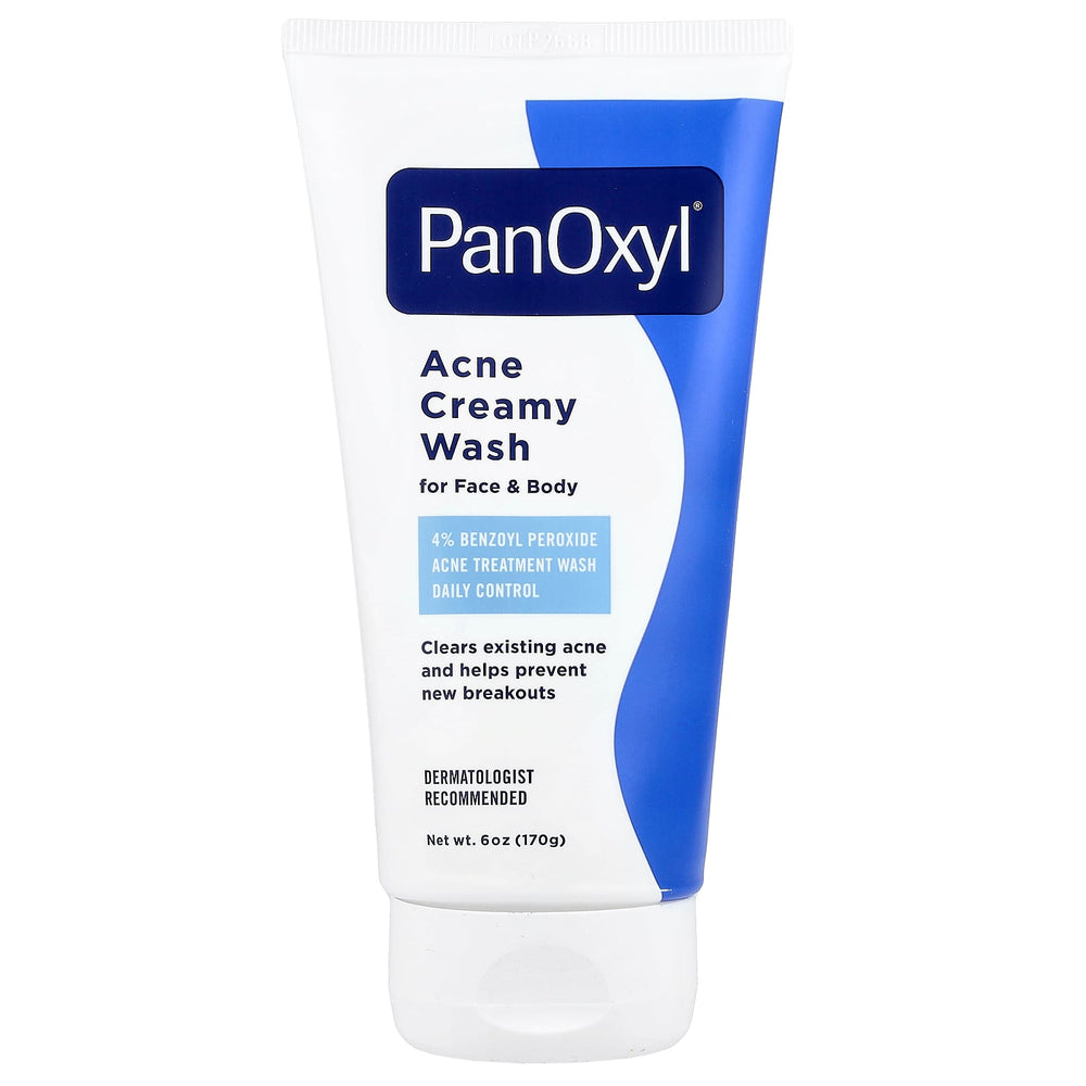 PanOxyl – Acne Creamy Wash 4% Benzoyl Peroxide 170g