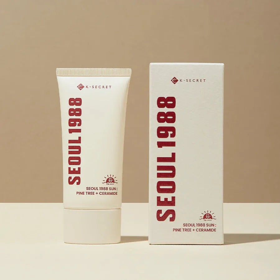 K-Secret – Seoul 1988 Sunscreen Pine Tree + Ceramide 50ml