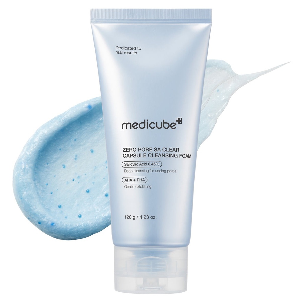 Medicube – Zero Pore Blackhead Cleansing Foam 120g