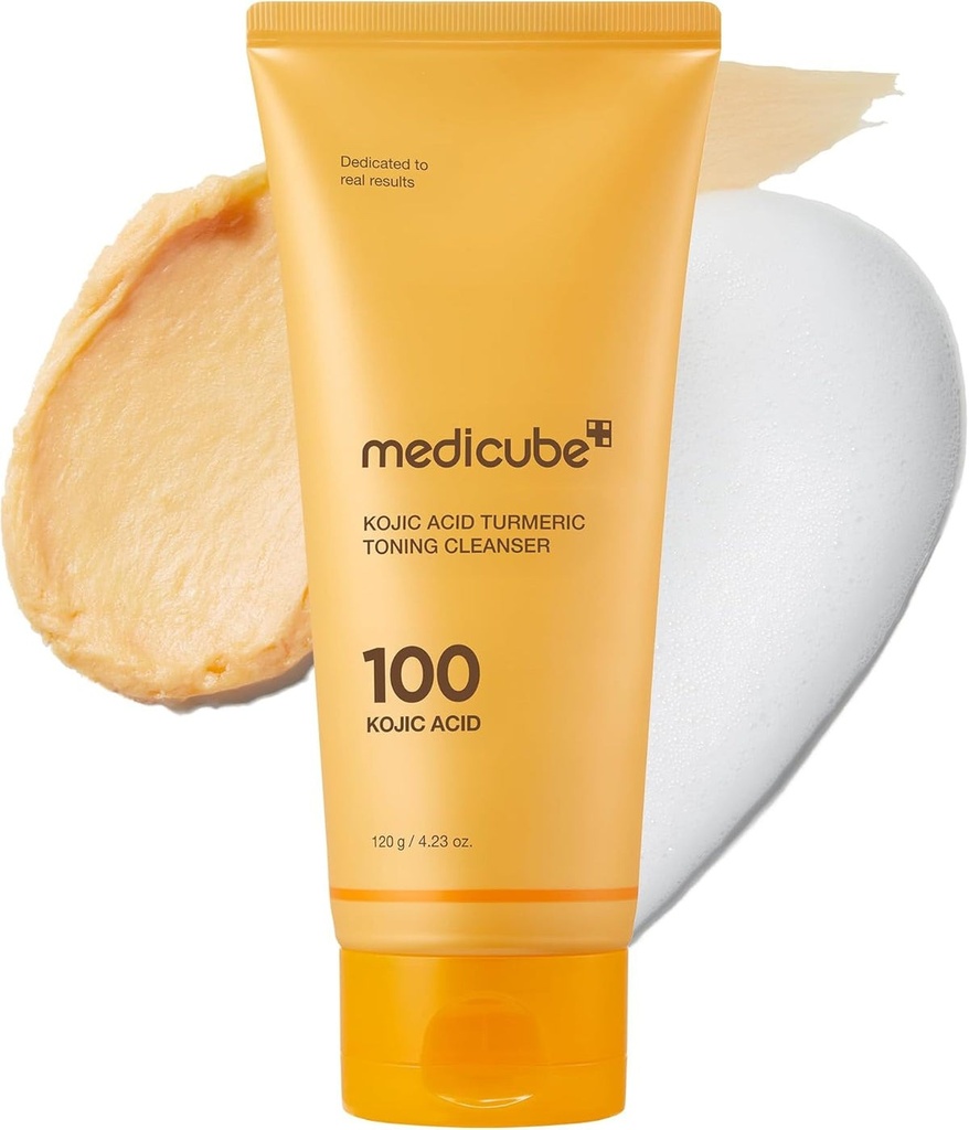 Medicube – Kojic Acid Turmeric Toner Cleanser 120g