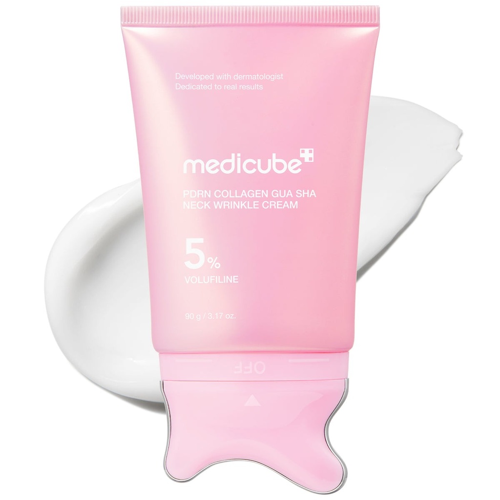 Medicube – PDRN Collagen Gua Sha Neck Wrinkle Cream 90g