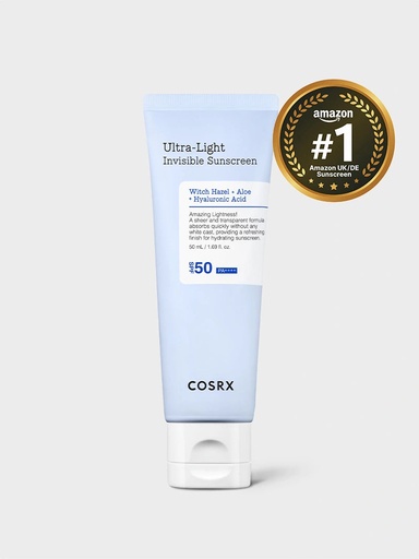 COSRX – Ultra Light Invisible Sunscreen SPF 50 PA++++ 50ml
