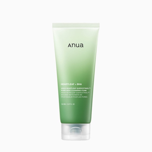 Anua – Heartleaf Quercetinol Pore Deep Cleansing Foam 150ml