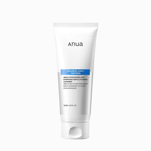 Anua – 8 Hyaluronic Acid Hydrating Gentle Foaming Cleanser 150ml
