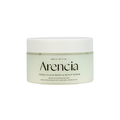 Arencia – Fresh Cloud Body & Scalp Scrub Geranium & Primrose 260g