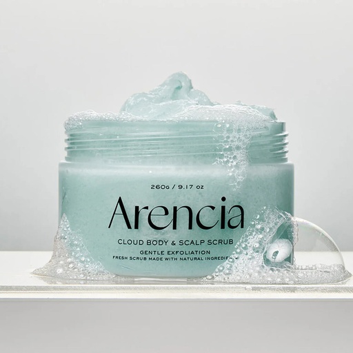 Arencia – Fresh Cloud Body & Scalp Scrub French Mint & Lily
