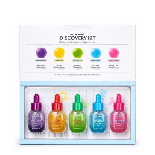 Eqqualberry – Serum Minis Discovery Kit