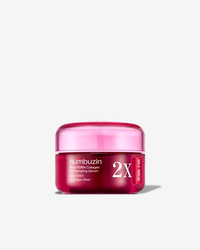 Numbuzin – No.2 Rose PDRN Collagen 2X Plumping Serum