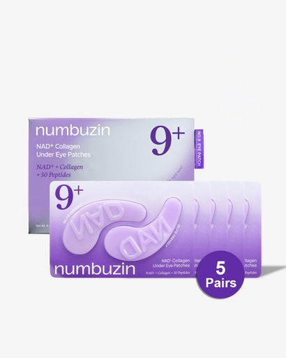 Numbuzin – No.9 NAD+ Collagen Under Eye Patches Mini