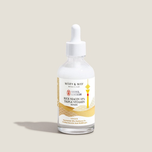 Mary & May – Rice Niacin 10% Triple Vitamin Serum 80ml