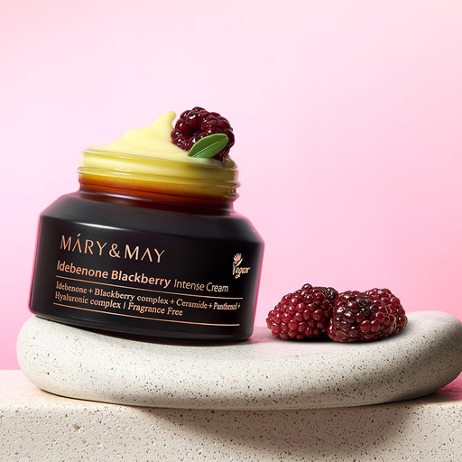 Mary & May – Idebenone + Blackberry Intense Cream 70g