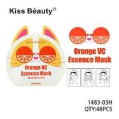 Kiss Beauty – Orange VC Essence Sheet Mask